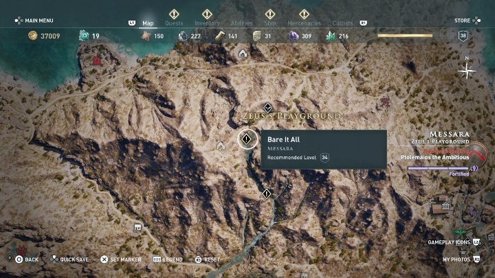 Start misji: Porozmawiaj z mężczyzną - Zadania poboczne w Messara - Assassins Creed Odyssey - poradnik do gry