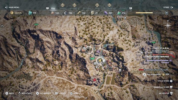 Start misji: Porozmawiaj z kobietą pod świątynią - Zadania poboczne w Messara - Assassins Creed Odyssey - poradnik do gry