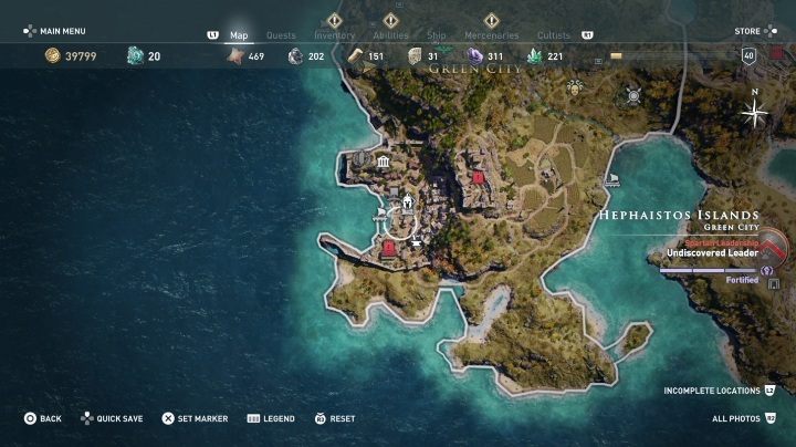 Start misji: Porozmawiaj z mężczyzną - Zadania poboczne na Wyspach wulkanicznych - Assassins Creed Odyssey - poradnik do gry