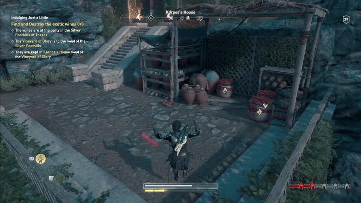 Odrobina pobłażania (Indulging Just a Little) to ostatnie zadanie z wyżej wymienionych - Zadania poboczne na Wyspach wulkanicznych - Assassins Creed Odyssey - poradnik do gry