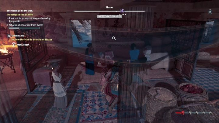 Solucja: Po rozpoczęciu misji musisz przejść się po rynku i porozglądać się po okolicy - Naksos - Misje poboczne w Assassins Creed Odyssey - Assassins Creed Odyssey - poradnik do gry
