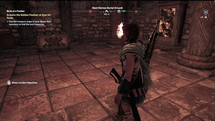 Jeśli jednak nie wskoczysz do wody możesz szybko ukończyć grobowiec - Grobowce w Naksos - Assassins Creed Odyssey - poradnik do gry