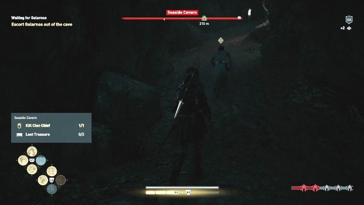 Opis: Po rozmowie z mężczyzną musisz udać się uwolnić Garalnosa - Zadania poboczne na Lesbos - Assassins Creed Odyssey - poradnik do gry