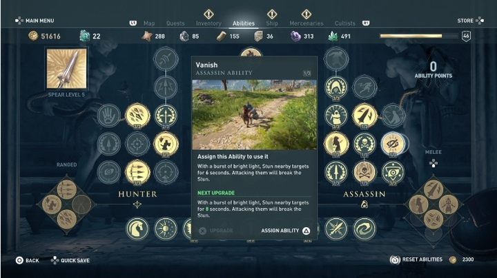 Umiejętność ta ogłusza wrogów na kilka sekund - Cichy Assassyn - dobry build w Assassins Creed Odyssey - Assassins Creed Odyssey - poradnik do gry