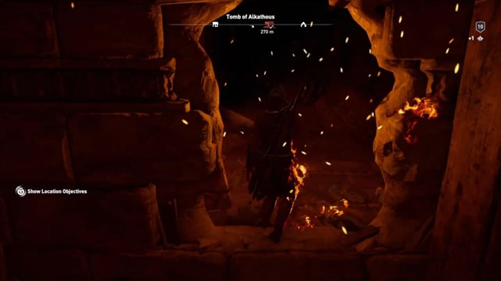 Solucja: Wejdź do środka i skręć w prawo - Grobowce w Megaris - Assassins Creed Odyssey - poradnik do gry