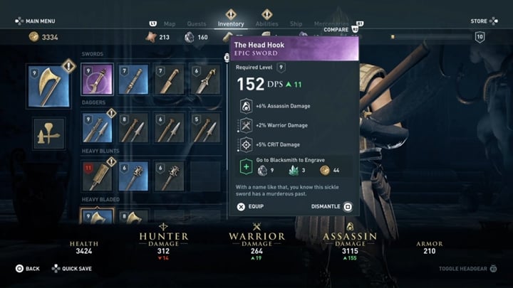 Idź teraz w lewo i wejdź schodami na górę - Grobowce w Megaris - Assassins Creed Odyssey - poradnik do gry