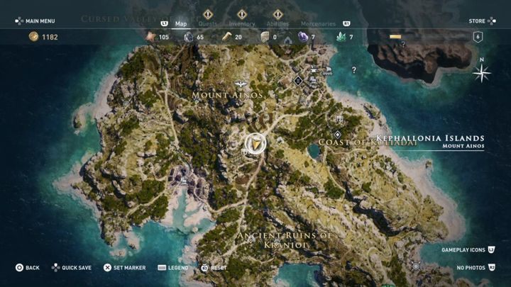 1 - Enigmatyczne Ostrakony na Wyspach Kefalońskich - Assassins Creed Odyssey - poradnik do gry