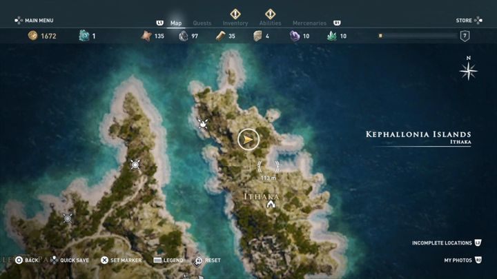 8 - Enigmatyczne Ostrakony na Wyspach Kefalońskich - Assassins Creed Odyssey - poradnik do gry