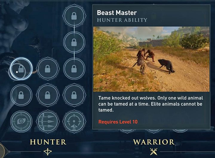 Opcja oswajania dzikich zwierząt jest początkowo zablokowana - Czy można oswajać zwierzęta w Assassins Creed Odyssey? - Assassins Creed Odyssey - poradnik do gry