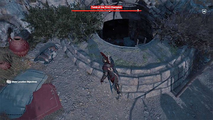 Lokalizacja grobowca: Zapomniane Bagna (Forgotten Swamps) - Grobowce na Elis - Assassins Creed Odyssey - poradnik do gry