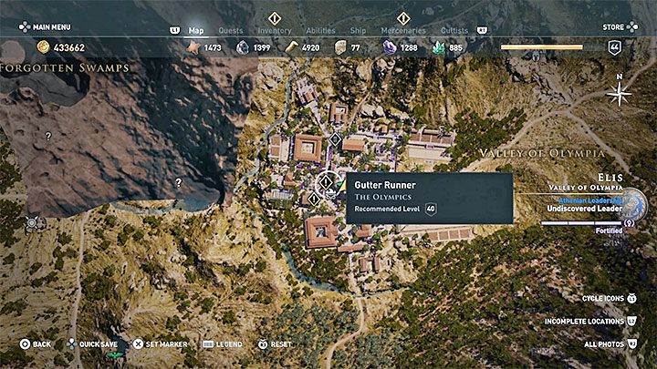 Start misji: Porozmawiaj w handlarzem w wiosce olimpijskiej - Zadania poboczne na Elis - Assassins Creed Odyssey - poradnik do gry