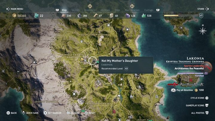 Start misji: Porozmawiaj z kobietami - Zadania poboczne w Lakonii - Assassins Creed Odyssey - poradnik do gry