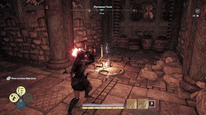 Solucja: Grobowiec ten jest bardzo łatwy i krótki - Grobowce na Wyspach Hefajstosa - Assassins Creed Odyssey - poradnik do gry