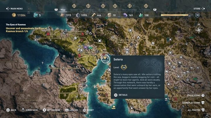 2 - Oczy Kosmosa w Assassins Creed Odyssey - Assassins Creed Odyssey - poradnik do gry