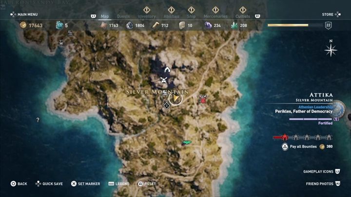 Gdzie go odnaleźć - Oczy Kosmosa w Assassins Creed Odyssey - Assassins Creed Odyssey - poradnik do gry