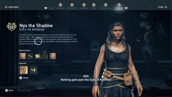 6 - Oczy Kosmosa w Assassins Creed Odyssey - Assassins Creed Odyssey - poradnik do gry