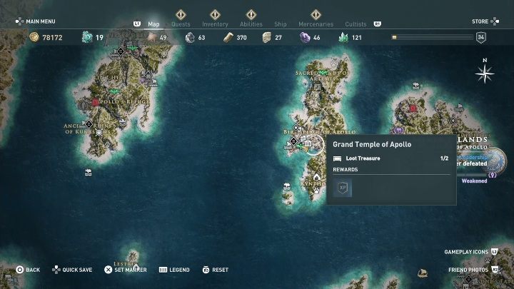 4 - Enigmatyczne ostrakony - Wyspy Srebrne - Assassins Creed Odyssey - poradnik do gry