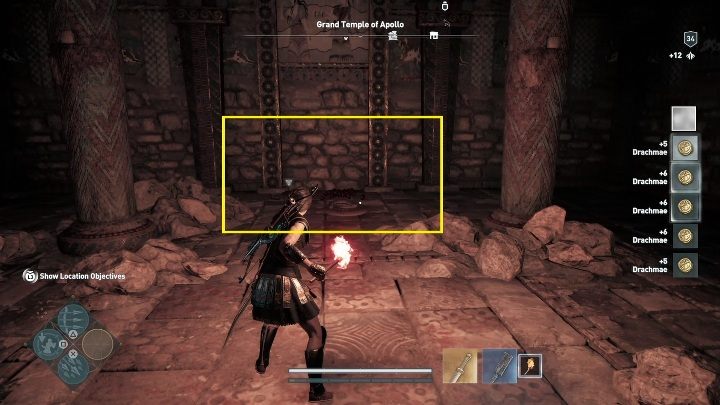 Rozwiązanie zagadki: Musisz udać się do Wielkiej Świątyni Apolla - Enigmatyczne ostrakony - Wyspy Srebrne - Assassins Creed Odyssey - poradnik do gry