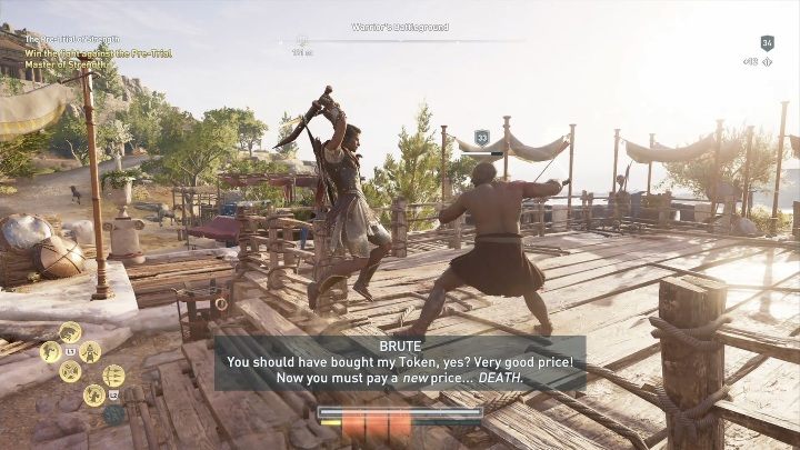 Opis: Po rozpoczęciu misji dotyczącej Minotaura dostaniesz 3 wyzwania, które musisz wykonać zanim zmierzysz się z potworem - Pephka - Assassins Creed Odyssey - poradnik do gry