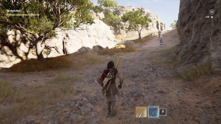 Po pokonaniu przeciwników wyprowadź Minotaura z jaskini - Pephka - Assassins Creed Odyssey - poradnik do gry