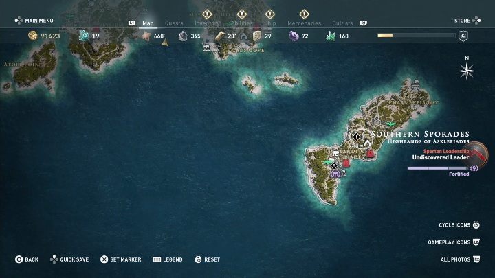 Start misji: Porozmawiaj z Markosem - Południowe Sporady - Misje poboczne w Assassins Creed Odyssey - Assassins Creed Odyssey - poradnik do gry