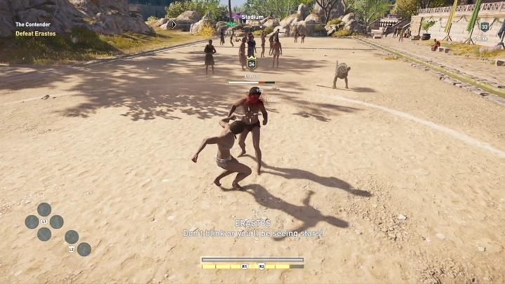Czas sprawdzić w zawodach Pankrationa - Olimpiada - Solucja gry Assassins Creed Odyssey - Assassins Creed Odyssey - poradnik do gry