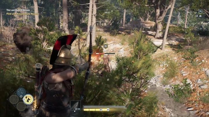 Będzie ona w towarzystwie oswojonego niedźwiedzia - zabij go, a następnie pokonaj Nesaie - Pomaluj to na czerwono - Solucja gry Assassins Creed Odyssey - Assassins Creed Odyssey - poradnik do gry