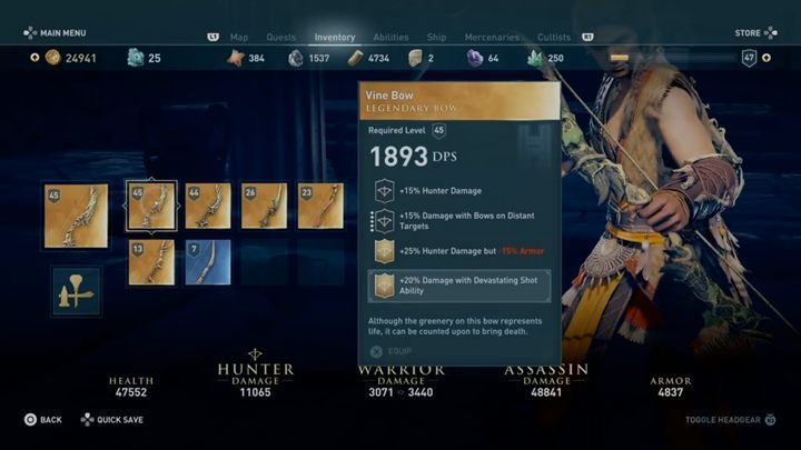 W grze znajdziesz więcej legendarnych łuków, takich jak Łuk Hadesa, Parysa, Artemidy itp - Łucznik - dobry build w Assassins Creed Odyssey - Assassins Creed Odyssey - poradnik do gry