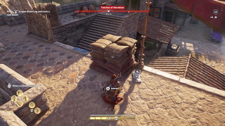 Lokacja enigmatycznego Ostrakonu: Teichos Heraklesa, Achaja - Enigmatyczne ostrakony w regionie Achaja - Assassins Creed Odyssey - poradnik do gry