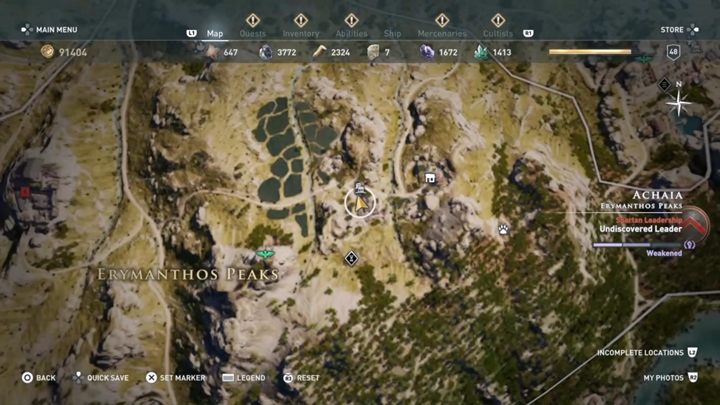 4 - Enigmatyczne ostrakony w regionie Achaja - Assassins Creed Odyssey - poradnik do gry