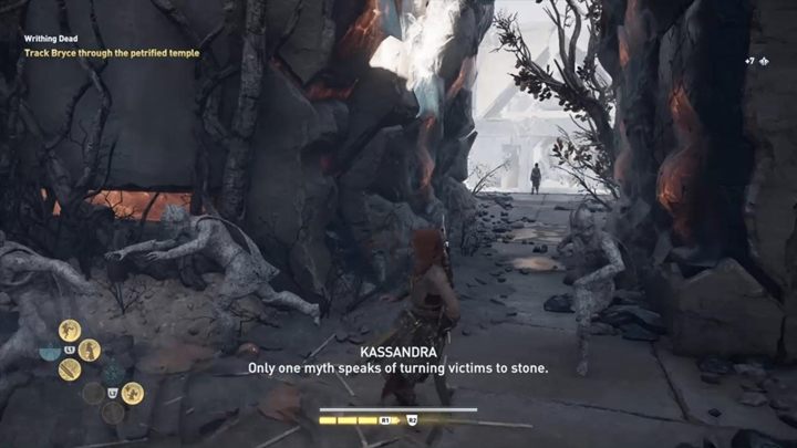 Na początek musisz przebrnąć przez wężową świątynię - Meduza - mityczne stworzenia w Assassins Creed Odyssey - Assassins Creed Odyssey - poradnik do gry