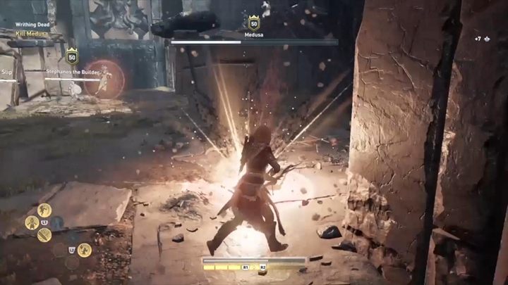 Po chwili, zabawa się powtarza - Meduza - mityczne stworzenia w Assassins Creed Odyssey - Assassins Creed Odyssey - poradnik do gry