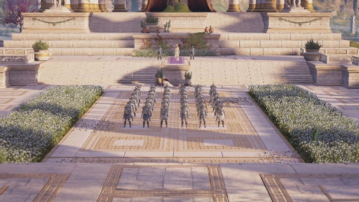 Obudzisz się na dworze Persefony, poszczuje Cię ona swoją armią - to rozpocznie kolejną misję - Zew Isu - Solucja Los Atlantydy w AC Odyssey - Assassins Creed Odyssey - poradnik do gry