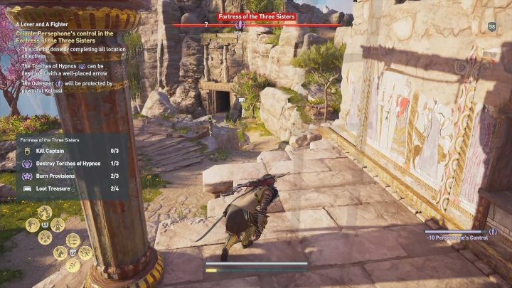 Udaj się do Fortress of the Three Sisters - Kochanek i wojownik - Solucja Los Atlantydy w AC Odyssey - Assassins Creed Odyssey - poradnik do gry