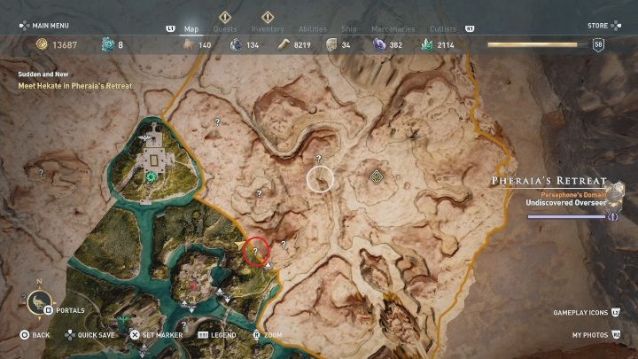 1 - Azyl Ferai - Pomnik Marmurowej Dziewicy w DLC Lost Atlantydy - Assassins Creed Odyssey - poradnik do gry