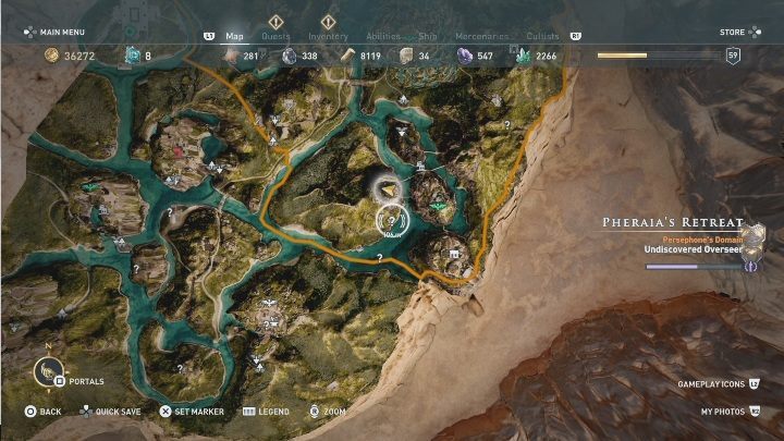 3 - Azyl Ferai - Pomnik Marmurowej Dziewicy w DLC Lost Atlantydy - Assassins Creed Odyssey - poradnik do gry