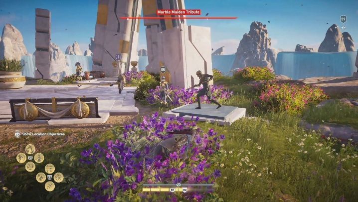 Ostatni pomnik w tej lokacji znajdziesz na północ od Posiadłości Ifigenii - Azyl Ferai - Pomnik Marmurowej Dziewicy w DLC Lost Atlantydy - Assassins Creed Odyssey - poradnik do gry