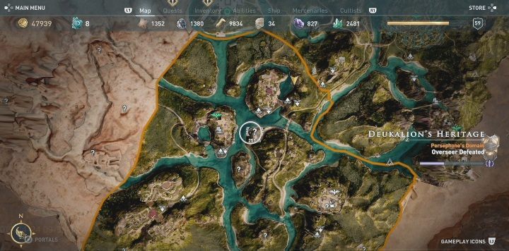 1 - Dziedzictwo Deukaliona - Pomnik Marmurowej Dziewicy w DLC Lost Atlantydy - Assassins Creed Odyssey - poradnik do gry