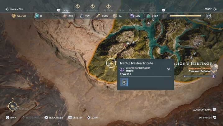 3 - Dziedzictwo Deukaliona - Pomnik Marmurowej Dziewicy w DLC Lost Atlantydy - Assassins Creed Odyssey - poradnik do gry