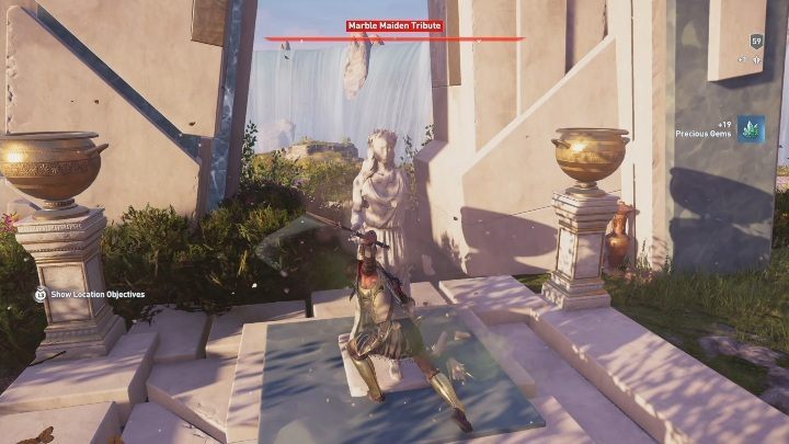 Trzeci z Pomniki Marmurowej Dziewicy znajduje się na południe od Fortecy Trzech Sióstr - Dziedzictwo Deukaliona - Pomnik Marmurowej Dziewicy w DLC Lost Atlantydy - Assassins Creed Odyssey - poradnik do gry