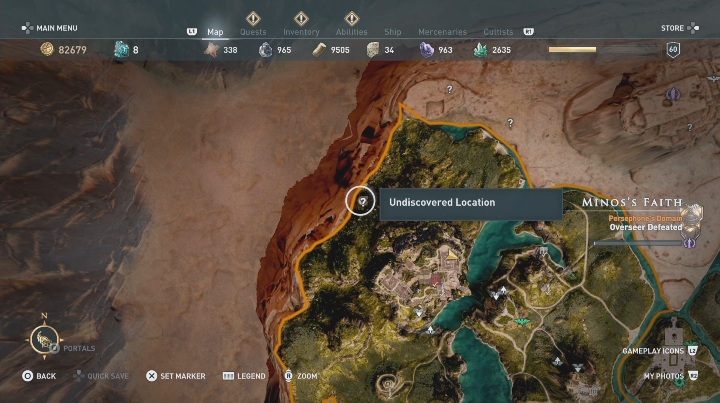 6 - Wiara Minosa - Pomnik Marmurowej Dziewicy w DLC Lost Atlantydy - Assassins Creed Odyssey - poradnik do gry