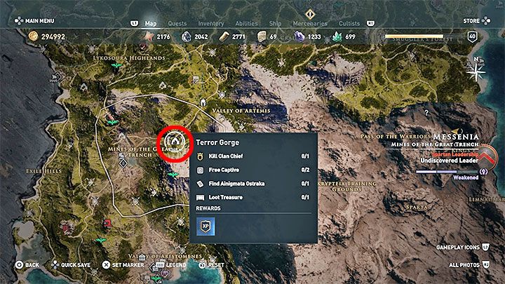 1 - Enigmatyczne ostrakony na Wyspie Mesenia - Assassins Creed Odyssey - poradnik do gry