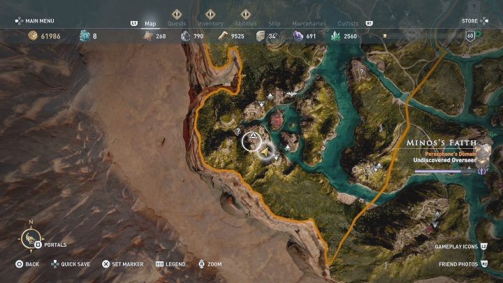 W porównaniu do wcześniejszych Śladów Hermesa ten się znacznie różni, nie jest on bowiem schowany wewnątrz jaskini - Zamaskowany Ołtarz Hermesa - Ślady Hermesa w DLC Lost Atlantydy - Assassins Creed Odyssey - poradnik do gry