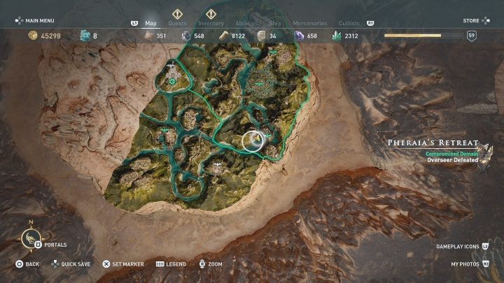 1 - Enigmatyczne ostrakony na Polach Elizejskich w Los Atlantydy DLC - Assassins Creed Odyssey - poradnik do gry