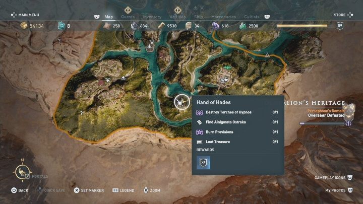 W lokacji Dziedzictwo Deukaliona/Deukalions Heritage znajdziesz jeden Enigmatyczny Ostrakon - Enigmatyczne ostrakony na Polach Elizejskich w Los Atlantydy DLC - Assassins Creed Odyssey - poradnik do gry
