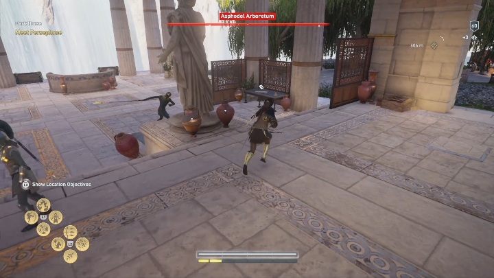 Lokalizacja enigmatycznego Ostrakonu: W lokacji nazwanej Asfodelowy Gaj znajdziesz pierwszy element ostrakonu - Enigmatyczne ostrakony na Polach Elizejskich w Los Atlantydy DLC - Assassins Creed Odyssey - poradnik do gry