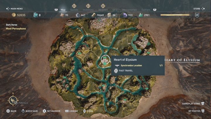 4 - Enigmatyczne ostrakony na Polach Elizejskich w Los Atlantydy DLC - Assassins Creed Odyssey - poradnik do gry