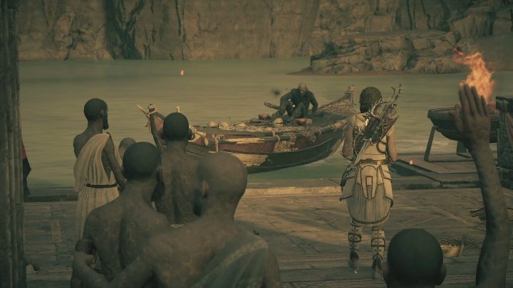 Zadanie to polega jedynie na rozmowie z Charonem - Witaj w podziemnym świecie - Solucja Los Atlantydy w AC Odyssey - Assassins Creed Odyssey - poradnik do gry