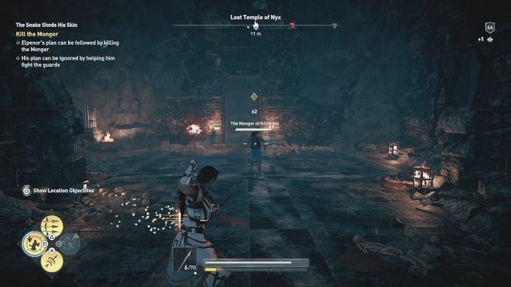 Twoim zadaniem będzie pokonanie wszystkich przeciwników znajdujących się w tej lokacji - Zabłąkane i odnalezione - Solucja Los Atlantydy w AC Odyssey - Assassins Creed Odyssey - poradnik do gry