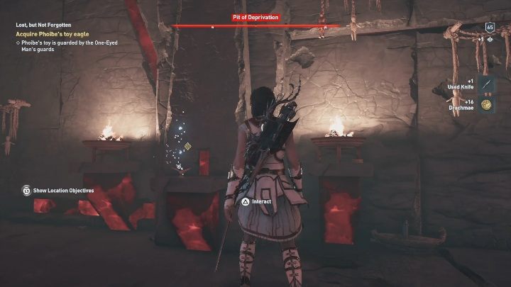 Figurka, której poszukujesz znajduje się na końcu budowli - Zabłąkane i odnalezione - Solucja Los Atlantydy w AC Odyssey - Assassins Creed Odyssey - poradnik do gry